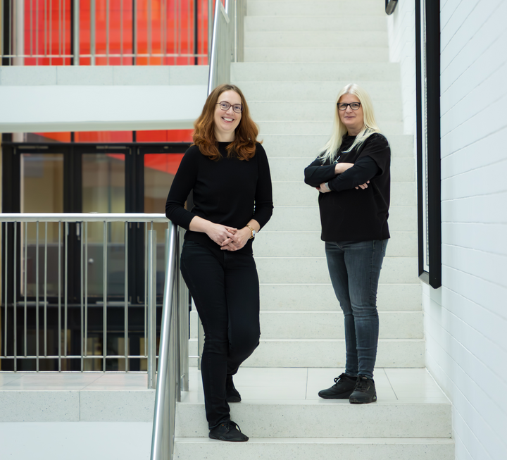 Ines Lahmann und Mina Gouti