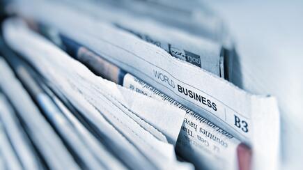 Stock Photo newspapers 