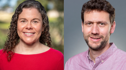 Karen Christman und Jakob von Moltke