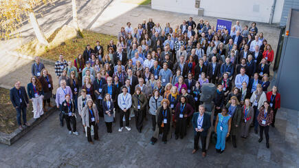 Large group photo of attendees